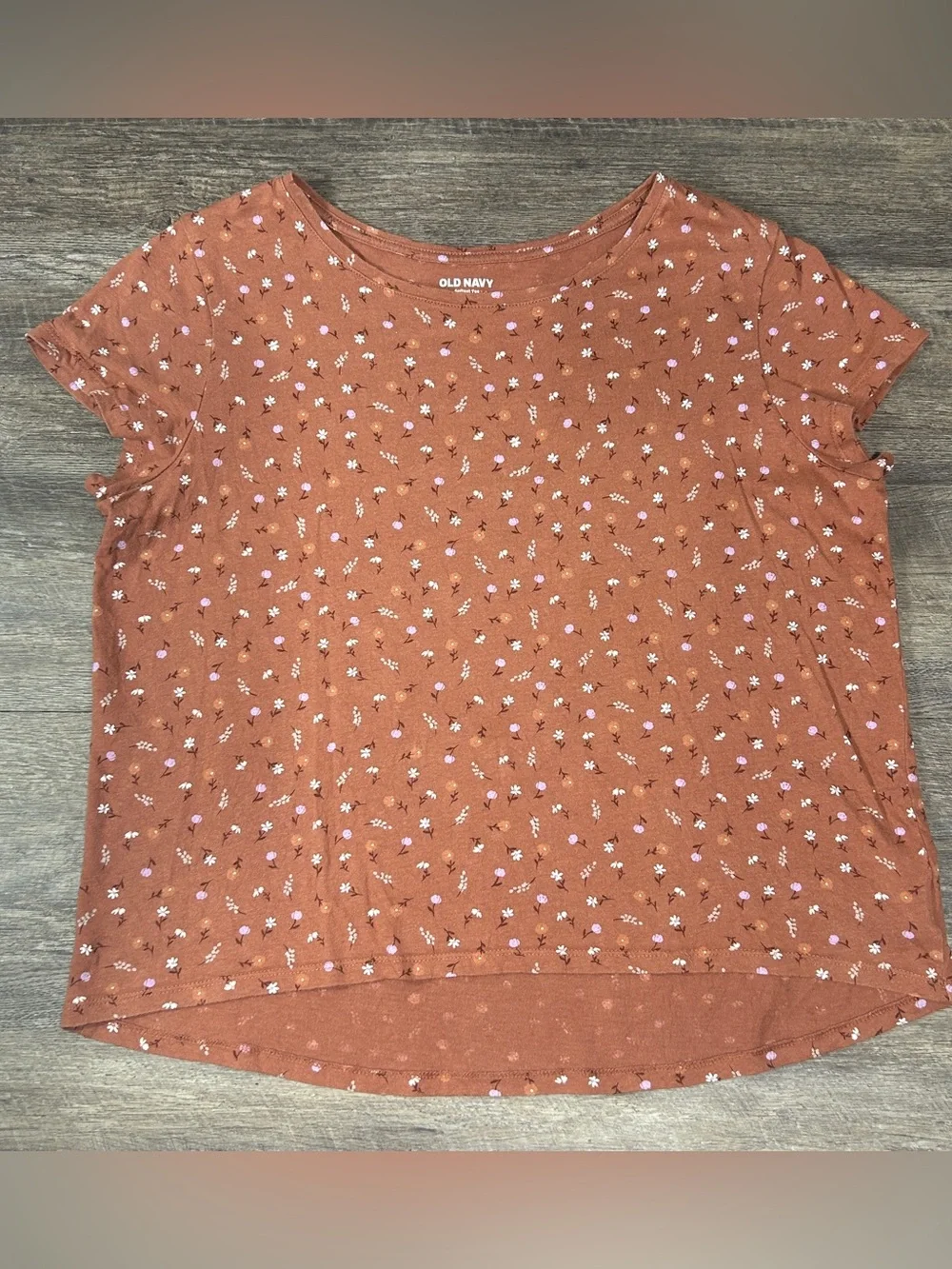 (0001) Girls: XXL 18/18 Plus Old Navy Graphic Tee Short Sleeve 5pc Bundle- B2